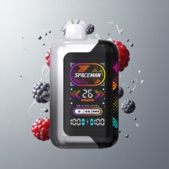 Blackberry Razz SMOK SPACEMAN SP40000 Feketeribizli Razz 40000 Elszippantás 20ml eFolyadék-tartály vape Hungary