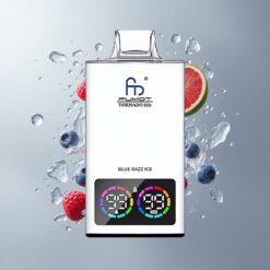 Blue Razz Ice Fumot Tornado 35000 Kék Málna Jég Dupla Mesh Tekercs 35000 Szippantás vape Hungary