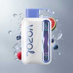 Blue Razz Ice VOZOL STAR 40000 Puffs Kék Áfonya Jég Intelligens LED kijelző Dupla vájping mód 1000mAh (Tölthető) Type-C Gyorstöltés 20mg/ml 50mg/ml nikotinerősség vape Hungary