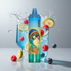 Blue Razz Lemonade RandM Fumot Tornado 15000 Kék Málna Limonádé 15000 Füst és 25ml Folyadék Kapacitás vape Hungary