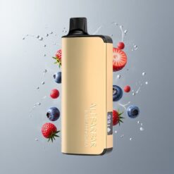 Blueberry Blast Alibarbar Ingot 9000 Puffs Áfonya Robbanás 22ml E-liquid kapacitás 2350mAh Akkumulátor kapacitás vape Hungary