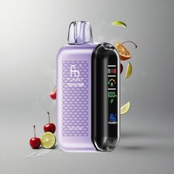 Cherry Lime Fumot Tornado 20000 Meggy Lime 20000 Füst és 20ml E-liquid tartály vape Hungary