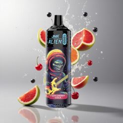 Fizzy Cherry Cola JNR Alien 10000 Puffs Fizzy Cseresznye Kóla 850mAh Akkumulátor Kapacitás 20ml E-liquid vape Hungary