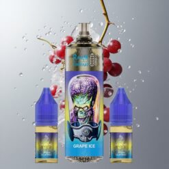 Grape Ice Fumot Tornado 28000 Refillable Szőlő Jég 28 000 Füst és 900mAh Beépített Akkumulátor vape Hungary