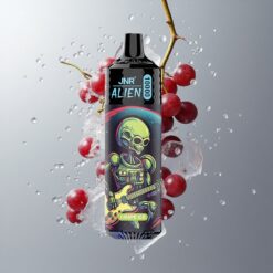 Grape Ice JNR Alien 10000 Puffs Szőlő Jég ~10000 slukk 850mAh akkumulátor kapacitás vape Hungary
