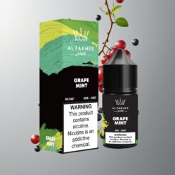 Grape Mint Al Fakher E-Liquid 50MG Szőlő Menta 30ML 50MG nikotinsó Gyermekbiztos kupak vape Hungary
