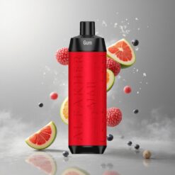 Gum Flavour Al Fakher Crown Bar 8000 Kristály Rágógumi Íz 18ml előre töltött e-liquid tartály és 600mAh tölthető akkumulátor vape Hungary