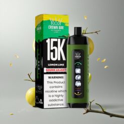 Lemon Lime Al Fakher 15k Ice Adjust Clouds Citrom Lime 15.000mAh Akkumulátor Kapacitás és Beépített Hookah Hanghullámok vape Hungary