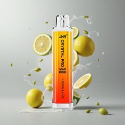 Lemon & Lime JNR Crystal Pro Max 5000 Puffs Citrom & Lime Akár 5000 Elszippantás 1400mAh Akkumulátor Kapacitás vape Hungary