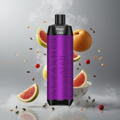 Magic Love Al Fakher Crown Bar 8000 Crystal Varázslatos Szerelem vape Hungary 600mAh tölthető akkumulátor és 18ml előre töltött e-liquid tartály