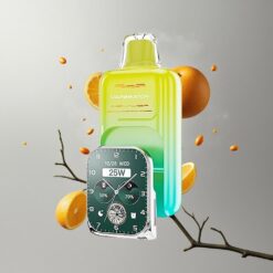 Orange Mango JNR Vape Watch 30000 Puffs Narancs Mango 30 000 slukk 19mL e-liquid kapacitás vape Hungary