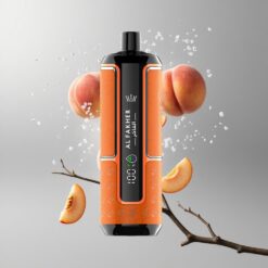 Peach Ice Al Fakher Crown Bar 15K Hypermax Őszibarack Jég 22ml e-liquid kapacitás 15000 szippantás vape Hungary