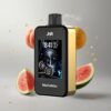 Peach Mango Watermelon JNR Mediamax 40000 Puffs Barack Mangó Görögdinnye 21mL e-liquid kapacitás 1000mAh akkumulátor vape Hungary