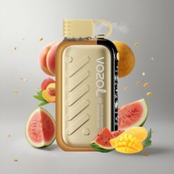 Peach Mango Watermelon VOZOL GEAR ICE&SWEET 50K Őszibarack Mango Görögdinnye Akár 50000 sárkány Beépített 1100mAh Akku vape Hungary