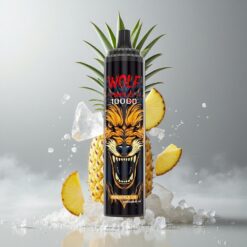 Pineapple Ice JNR Wolf 10000 Puffs Ananász Jég 10000 Puff 20ml E-liquid Kapacitás vape Hungary
