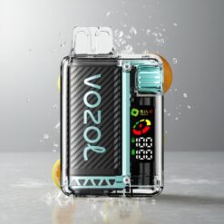 Sour Apple Ice Vozol Vista 20000 Puffs Savanyú Alma Jég 650mAh töltő akkumulátor 2% nikotinerősség vape Hungary