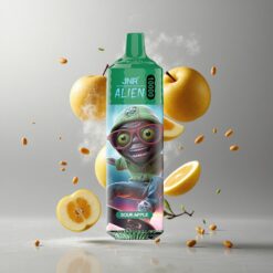 Sour Apple JNR Alien 10000 Puffs Savanyú Alma 850mAh Akkumulátor Kapacitás 20ml E-liquid vape Hungary