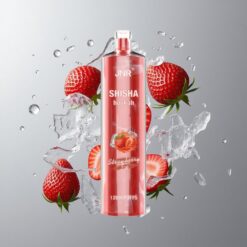 Strawberry Ice JNR Shisha Hookah 12000 Puffs Eperjég 12000 Füst 24ml e-liquid vape Hungary