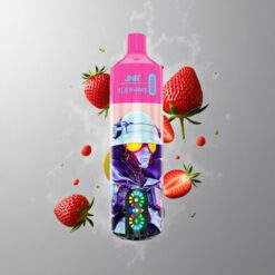 Strawberry Kiwi JNR Alien Max 18000 Puffs Eper Kivi Okos LED Kijelző Kettős Mesh Tekercs & Kettős Mag vape Hungary