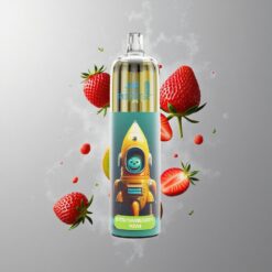 Strawberry Kiwi JNR Rocket-X 12400 Puffs Eper-Kiwi 25ml e-Liquid Kapacitás 850mAh Akkumulátor Kapacitás vape Hungary