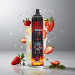 Strawberry Mojito JNR Wolf 10000 Puffs Eper Mojito 10000 Puff 20ml E-liquid Kapacitás vape Hungary