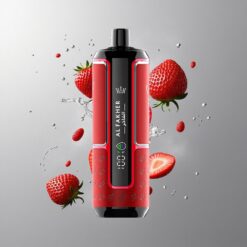 Strawberry Punch Al Fakher Crown Bar 15K Hypermax Eper Punch 22ml E-Liquid Kapacitás 15000 Fuvarok vape Hungary