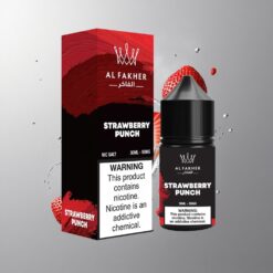Strawberry Punch Al Fakher Nicotine Só E-Liquid 50MG Eper Punch 30ML 50MG nikotinerőség gyermekbiztos kupak vape Hungary