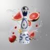 Strawberry Watermelon Grape Flavor Humo Azul 15000 Puffs Eper Görénydinnye Szőlő Íz 20mL előre töltött e-liquid tartály és 5% nikotin erősség vape Hungary