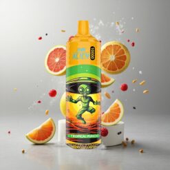 Tropical Punch JNR Alien 10000 Puffs Tropikus Ütés 850mAh Akkumulátor Kapacitás 20ml E-liquid vape Hungary