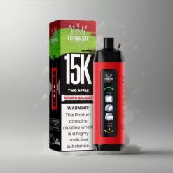 Two Apple Al Fakher 15k Ice Adjust Felhők Két Alma 15.000mAh Akkumulátor és Beépített Hangküldés vape Hungary
