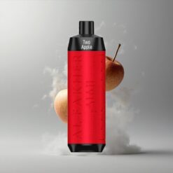 Two Apple Al Fakher Crown Bar 8000 Crystal Két Alma Vape Hungary 600mAh tölthető akkumulátor és 18ml előre töltött e-liquids tartály