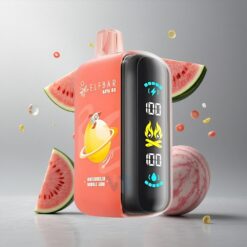 Watermelon Bubble Gum ELF BAR RAYA D3 25000 Puffs Disposable Vape Görögdinnye Buborékrággya (23ml előtöltött 850mAh feltölthető) vape Hungary