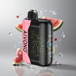Watermelon Ice Aivono Aim Boom 25000 Puffs Görögdinnye Jég 28 ml előre töltött 650 mAh tiszta kobalt újratölthető akkumulátor vape Hungary