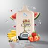 Watermelon Ice Fumot Tornado Digital Box 12000 Görögdinnye Jég 20ml E-Liquid 550mAh tölthető akkumulátor vape Hungary