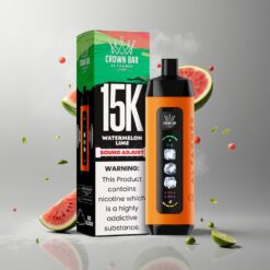 Watermelon Lime Al Fakher 15k Ice Adjust Clouds Görögdinnye Citrom 15.000mAh Akkumulátor Beállítható Légáramlás Rendszer DTL & MTL Prémium Anyagok USB Type-C Intelligens LED Kijelző Beépített Hookah Hanghullámok vape Hungary