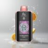 White Gummy Ice Fumot Tornado 25000 Fehér Gummy Ice HD Kijelző 700mAh Újratölthető Akkumulátor vape Hungary