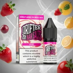 Licsi Drifter Bar Salts 10ml Nikotinsó e-liquid vape Hungary