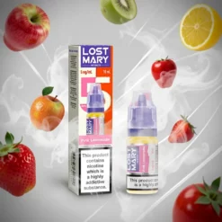 Rózsaszín Limonádé Lost Mary Nikotinsó 10ml vape Hungary